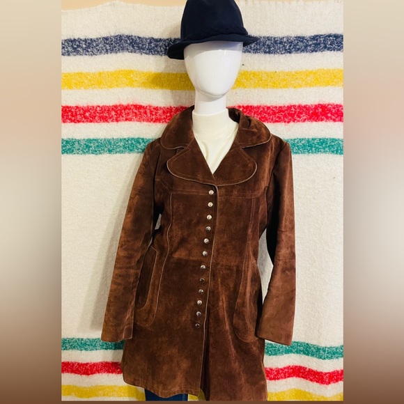 60’s leather jacket with removable fleece liner. - Picture 6 of 7